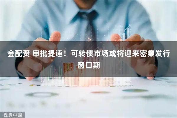 金配资 审批提速！可转债市场或将迎来密集发行窗口期