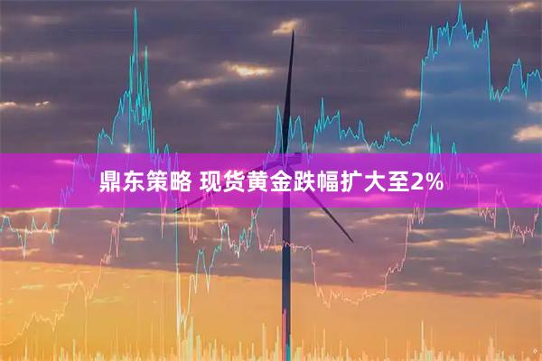 鼎东策略 现货黄金跌幅扩大至2%