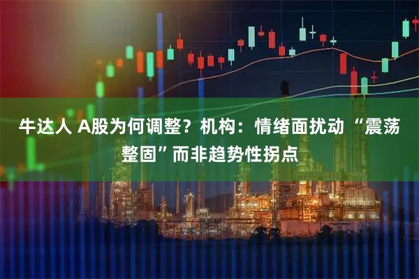 牛达人 A股为何调整？机构：情绪面扰动 “震荡整固”而非趋势性拐点